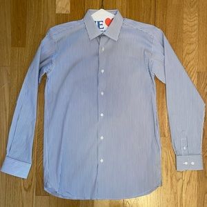 John Varvatos Striped Button Down Boys Size 16
